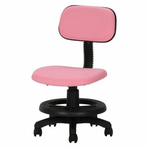  free shipping /.. chair study for desk for children elementary school student Kids chair stool chair pair put caster desk chair gas pressure going up and down type pink / new goods 