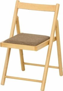 送料無料/木製フレーム おしゃれ フォールディング 折り畳み 折りたたみ 椅子 イス シンプル かわいい スツール チェア ナチュラル/新品