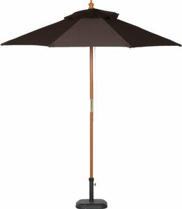  free shipping natural tree wooden garden parasol garden furniture sunshade sunshade Cafe sun shade UV400 width 210cm height 222cm Brown new goods 