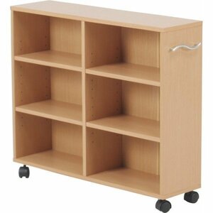  free shipping / closet storing shelves multi rack with casters . color box closet chest interior width 20. depth 75cm natural / new goods 