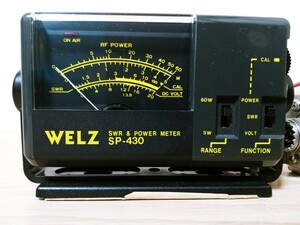 WELZ SP-430　SWR&パワー計