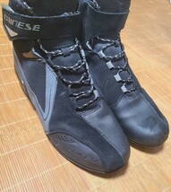 1円スタート ダイネーゼ DAINESE ENERGYCA D-WP SHOES 40 シューズ バイク シューズ バイクブーツ _画像5