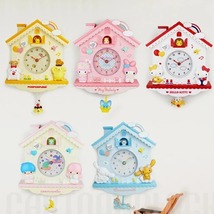 かわいい 壁掛け時計 サンリオ ポムポムプリン 部屋の装飾 子供部屋 プレゼント_画像4