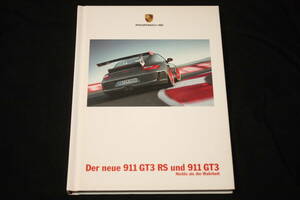 ★2010年モデル ポルシェ911 997GT3/GT3RS 厚口カタログ (ポルシェAG発行ドイツ語版) Porsche 997後期型GT3/GT3RS