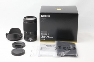 ◆新品同様◆ニコン Nikon NIKKOR Z 28-75mm F2.8 付属品完備 元箱◇ME44593