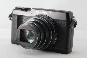 ◆超極上美品◆オリンパス OLYMPUS STYLUS SH-1 ブラック カメラケース ストラップ◇ME44785