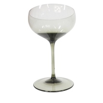 美しい意匠！昭和期ビンテージ ガラス製 シャンパングラス ６客セット メーカー不詳 シャーベットグラス SHI605_画像6