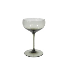 美しい意匠！昭和期ビンテージ ガラス製 シャンパングラス ６客セット メーカー不詳 シャーベットグラス SHI605_画像8