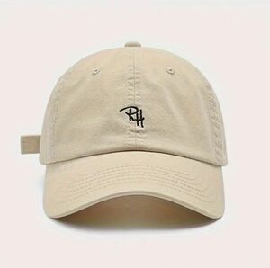 【週末限定セール！値下げ！】夏にぴったり！【大人気】RH ロゴ　キャップ　帽子　男女兼用　紫外線対策