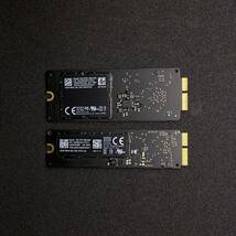 1【お買い得 ２枚セット】動作確認済Apple 純正SSD 128GB SAMSUNG _画像1
