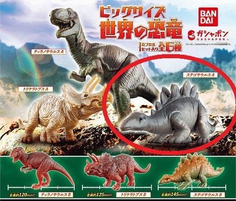 世界の恐竜　フィギュア　２体セット