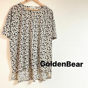 GoldenBear ゴールデンベア レディース 半袖 花柄 ブラウス トップス