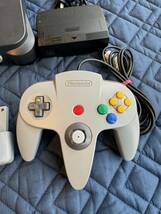 NINTENDO64 ニンテンドー64　本体　振動パック　カセット付き_画像4