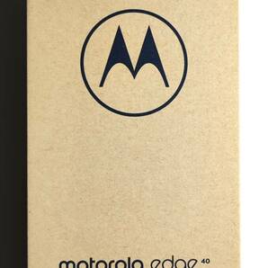 Motorola edge 40 SIMフリー 8GB/256GB イクリプスブラック 新品未開封