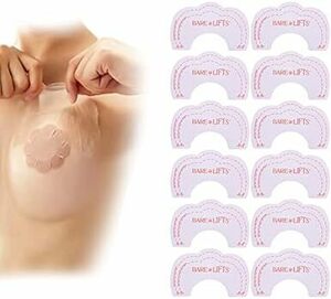 [Doyeemei] テープブラ ニップレス ニプレス リフティングステッカー【共40枚 】 使い捨て リフトアップブラ ニップル