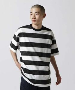 MINEDENIM（マインデニム）Hazy Bold Border T-SH Tシャツ ボーダー