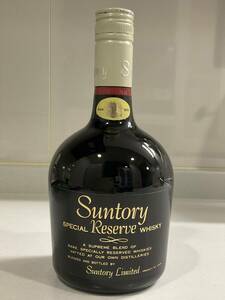 ☆未開栓☆SUNTORY SPECIAL RESERVE WHISKY ウイスキー 特級 サントリー スペシャルリザーブ 未開封 760ml アルコール分43% ウイスキー