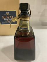 ☆未開栓・箱あり☆SUNTORY サントリー ROYAL ローヤル プレミアム 12年 青ラベル 720ml 43% JAPANESE WHISKEY ウイスキー_画像4