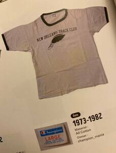 オンブック! 染み込み 70s バータグ チャンピオン Tシャツ ビンテージ 検60s 80s リバース ウィーブ スウェット ランタグ トリコタグ