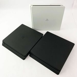 《ジャンク》プレイステーション4 本体のみ 3台セット PS4/PlayStation4/プレステ4/店頭/他モール併売《ゲーム・山城店》S719