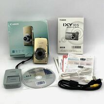 《ジャンク扱い》Canon IXY10S 【コンパクトデジタルカメラ】【製造番号 : 021011000822】店頭/他モール併売《家電・山城店》◆A2485_画像1