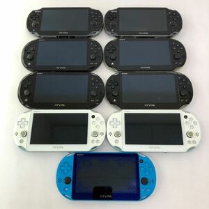 { Junk } PlayStation Vita body only 9 pcs. set PS VITA/ shop front / other molding selling together { game * mountain castle shop }B043