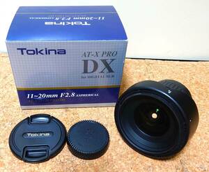 ◆動作品◆ Tokina トキナー 11-20mm F2.8 PRO DX Canon用 EFマウント