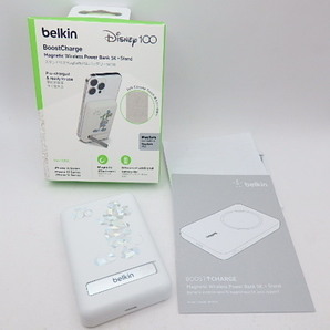 belkin BeReadyForMagicギフトボックス ディズニー創立100周年限定 モバイルバッテリー、充電器、ケーブル ベルキンの画像4