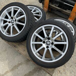 スタッドレスタイヤ　225/45R17SPORT TECHNICホイール 17インチ7.5JJ 4穴 PCD 108 4本セット　PEUGEOT プジョー