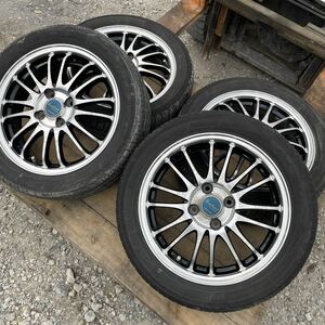 EURO SPORT ホイール15×4.5J 4穴 PCD100 4本セット　