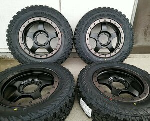 新品 ジムニー タイヤホイールセット 185/85R16 ヨコハマ ジオランダー MT 16インチ BDX05 4本セット