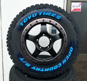 TOYO オープンカントリーR/T ホワイトレター 185/85R16 ジムニー JB23 JB64 BDX05 マットブラック