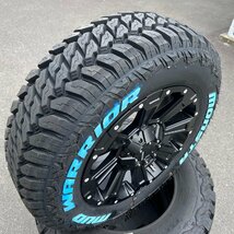 デリカD5 エクストレイル 16インチ モンスタ マッドウォーリアー 215/70R16 235/70R16 タイヤホイール ホワイトレター DeathRock_画像2