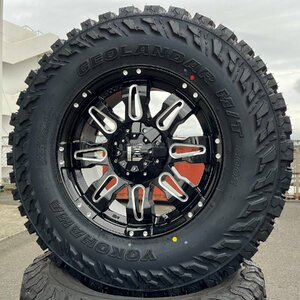 トライトン プラド ハイラックス LEXXEL Balano ヨコハマ ジオランダー MT G003 265/65R17 265/70R17 285/70R17 タイヤホイール17インチ