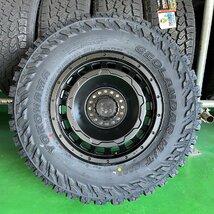 プラド ハイラックス サーフ FJ H3 LEXXEL SwaGGer ヨコハマ ジオランダー MT G003 265/70R17 285/70R17 タイヤホイール17インチ_画像4