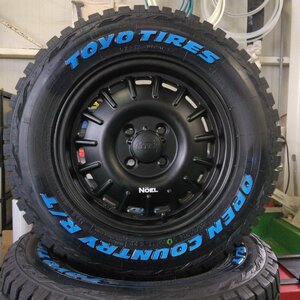 新品 タウンエース ライトエース タイヤ ホイールセット TOYO OPENCOUNTRY RT 165/80R14 ホワイトレター 14インチ NOEL