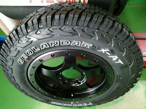 ジムニー JB64 JB23 JA12 JA11 タイヤホイールセット ヨコハマタイヤ ジオランダー X-AT 195R16 ホワイトレター 16インチ BDX05