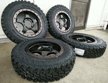 ジムニー JB64 JB23 JA12 JA11 タイヤホイール ヨコハマ ジオランダー MT G003 175/80R16 185/85R16 195R16 新品4本セット 16インチ BDX05_画像5