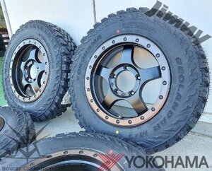 JB64 JB23 ジムニー専用 YOKOHAMA ジオランダー MT G003 175/80R16 185/85R16 195R16 6.50R16 7.00R16 16インチ タイヤホイールセット