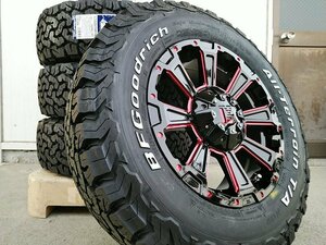 デリカD5 エクストレイル RAV4 CX5 タイヤ ホイールセット DeathRock BFグッドリッチ オールテレーン KO2 225/70R16 215/70R16