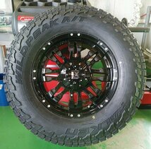 ファルケン ワイルドピーク AT3W 265/65R17 265/70R17 サーフ FJ プラド ハイラックス タイヤホイール 17インチ Balano_画像9