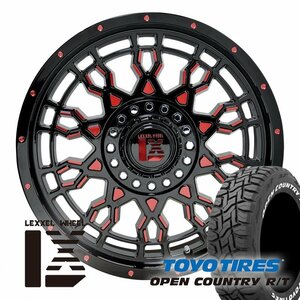 ハイラックス プラド FJ パジェロ H3 タイヤホイールセット PreDator トーヨー オープンカントリー RT 265/65R 265/70R17 285/70R17 1台分