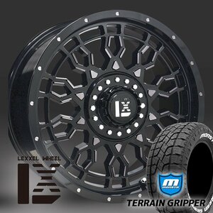 LEXXEL PreDator 18インチ エスカレード サバーバン ナビガーター タイヤホイールセット MONSTA TERRAINGRIPPER 265/60R18 285/60R18