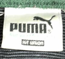 ■ PUMA プーマ ■ ロゴ 刺繍 ジャージ トラック ジャケット ブラック×グリーン×ホワイト _画像4
