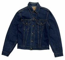 60sヴィンテージ ■ LEVI'S リーバイス ■ LOT 71205 フォース 4th ボタン裏524 ビッグE トラッカージャケット デニム ジャケット70505 558_画像2