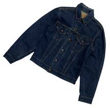 60sヴィンテージ ■ LEVI'S リーバイス ■ LOT 71205 フォース 4th ボタン裏524 ビッグE トラッカージャケット デニム ジャケット70505 558_画像1