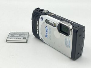 * free shipping *OLYMPUS STYLUS TG-850 Tough compact digital camera Olympus navy blue teji operation not yet verification 1505G
