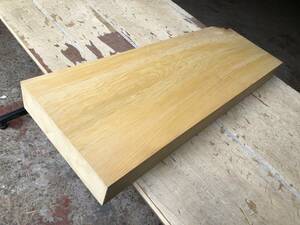 送料無料！【U101B】榧 590×～217×58㎜ カヤ まな板 乾燥材 木工 DIY 材木 天然木 無垢材《銘木すずめや》