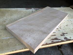 送料無料！【U421E】ブナ 555×257×40㎜ 極上杢 乾燥材 木工 DIY 材木 天然木 無垢材《銘木すずめや》