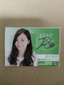 田中里奈 直筆サインカード BBM2014 ミスキャンパス (55/90) 横浜市立大学 回収品 送料無料